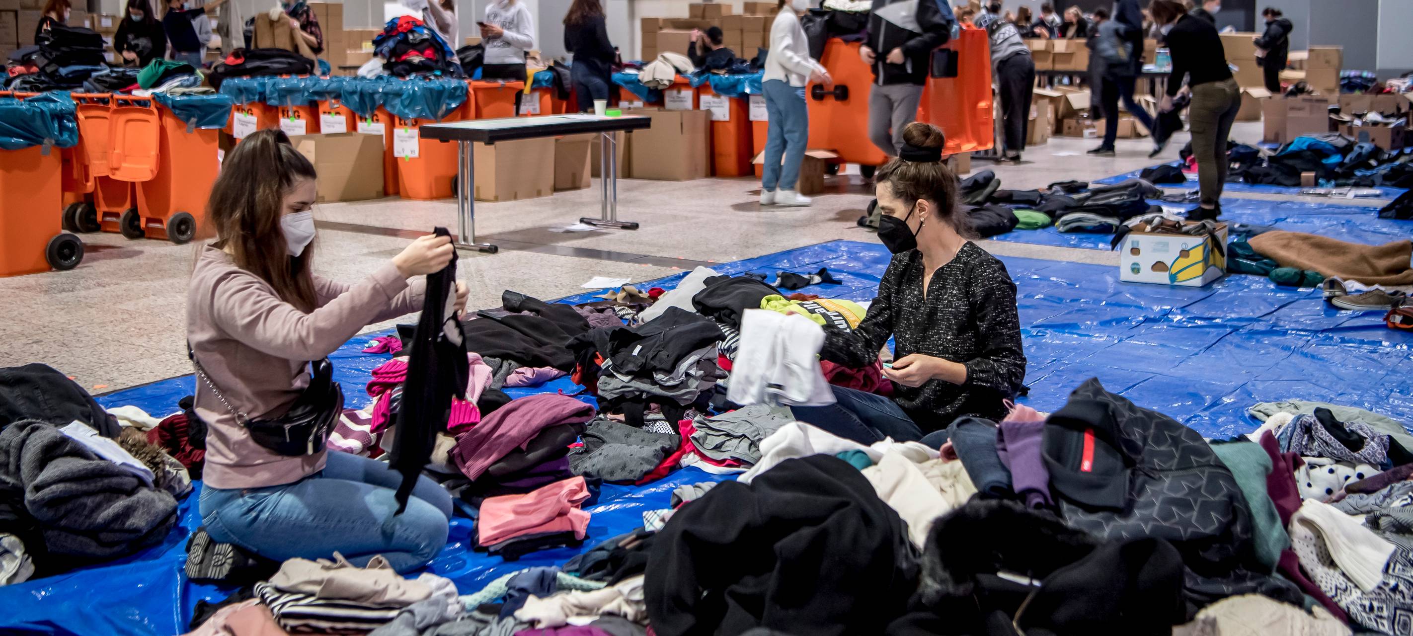 Westfalenhalle: Dortmunder Verein Grenzenlose Wärme sammelt Spenden