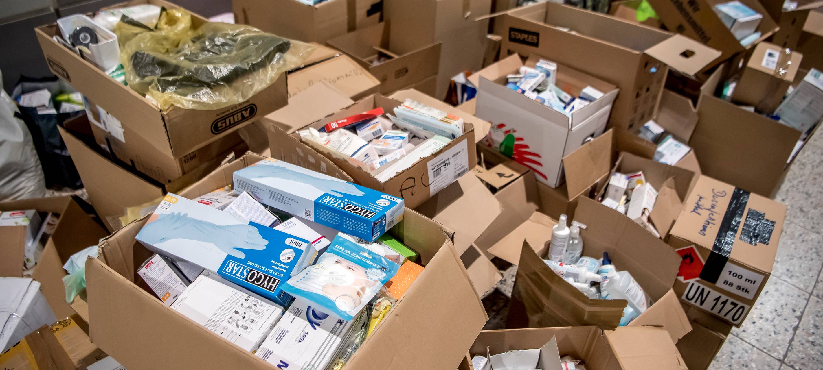 Westfalenhalle: Dortmunder Verein Grenzenlose Wärme sammelt Spenden