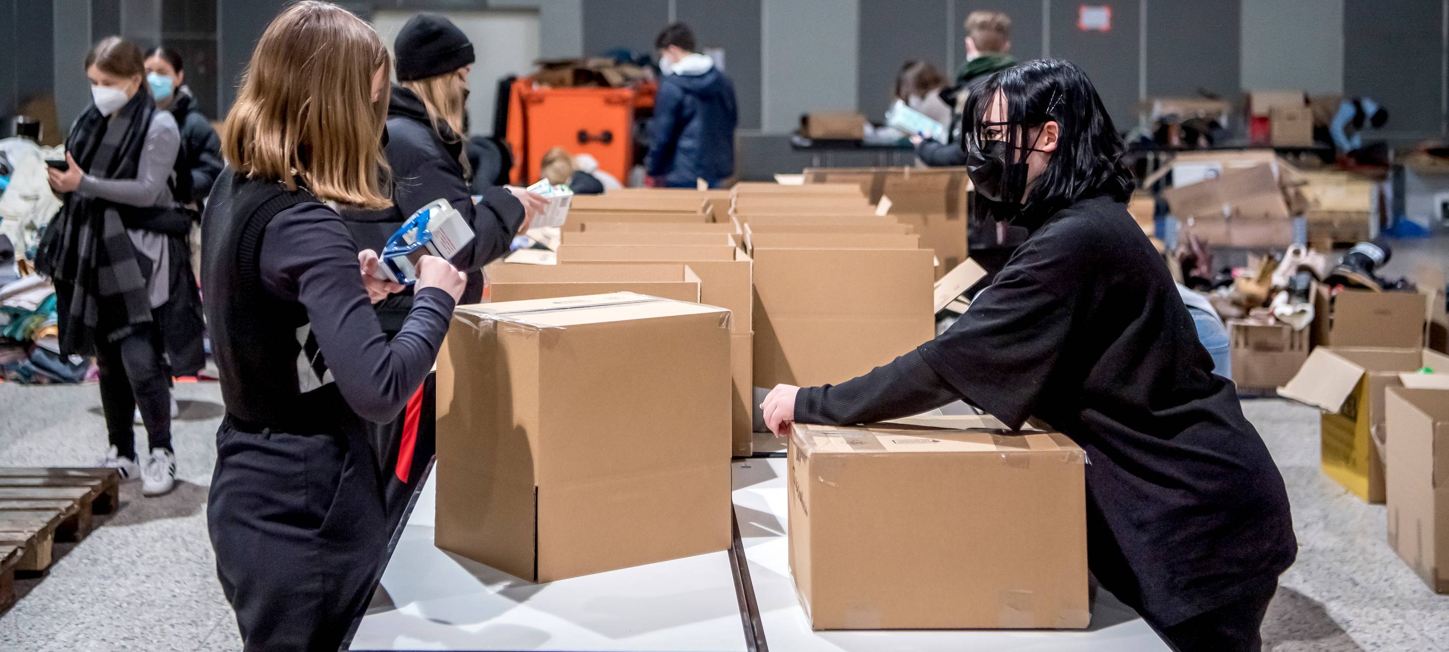 Westfalenhalle: Dortmunder Verein Grenzenlose Wärme sammelt Spenden