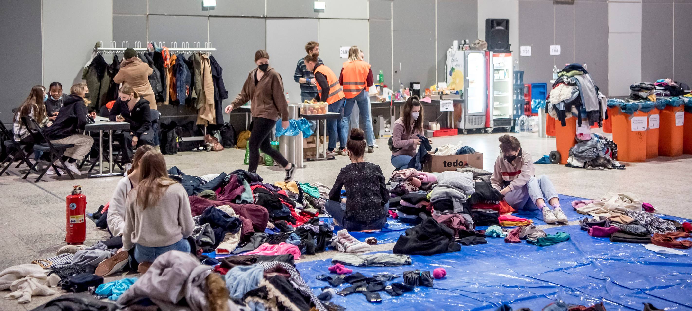 Westfalenhalle: Dortmunder Verein Grenzenlose Wärme sammelt Spenden