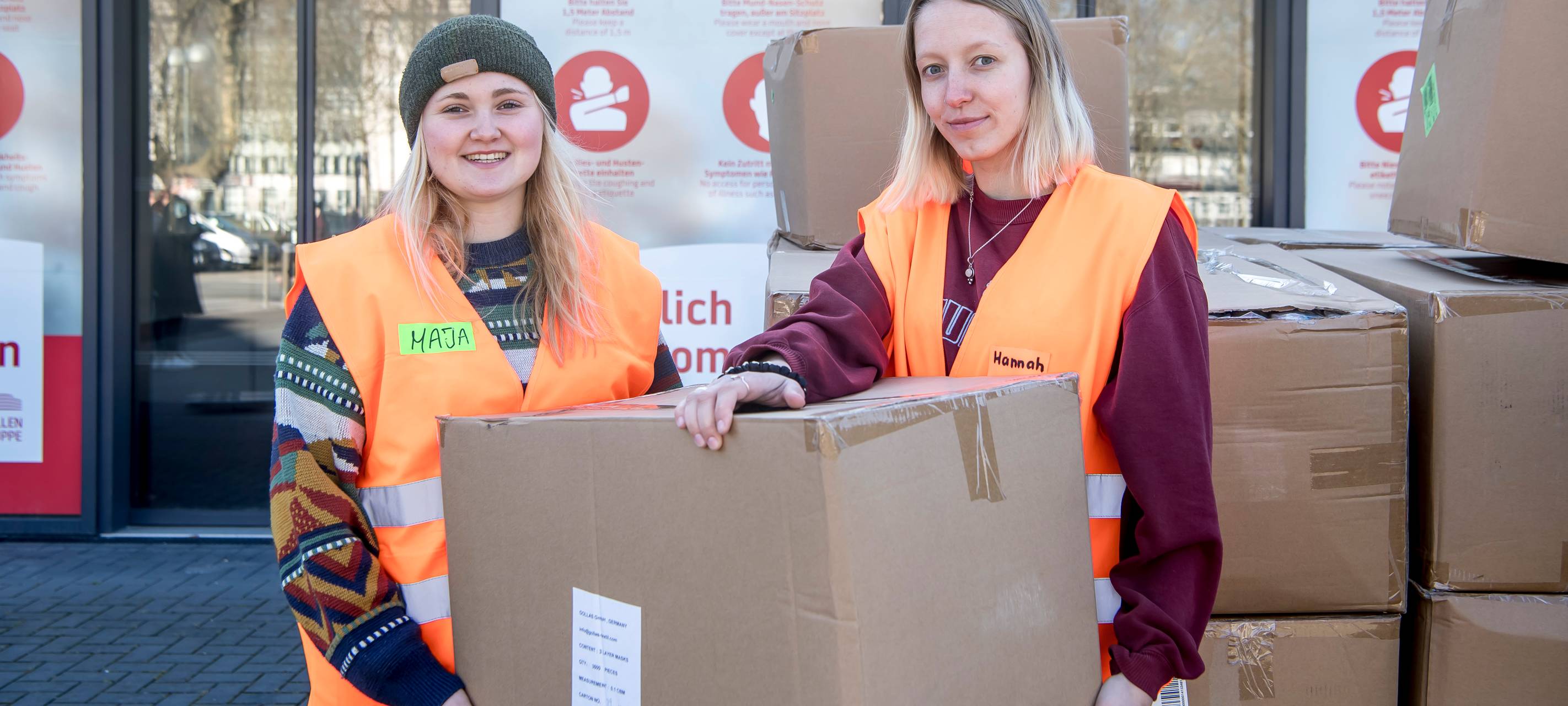 Westfalenhalle: Dortmunder Verein Grenzenlose Wärme sammelt Spenden