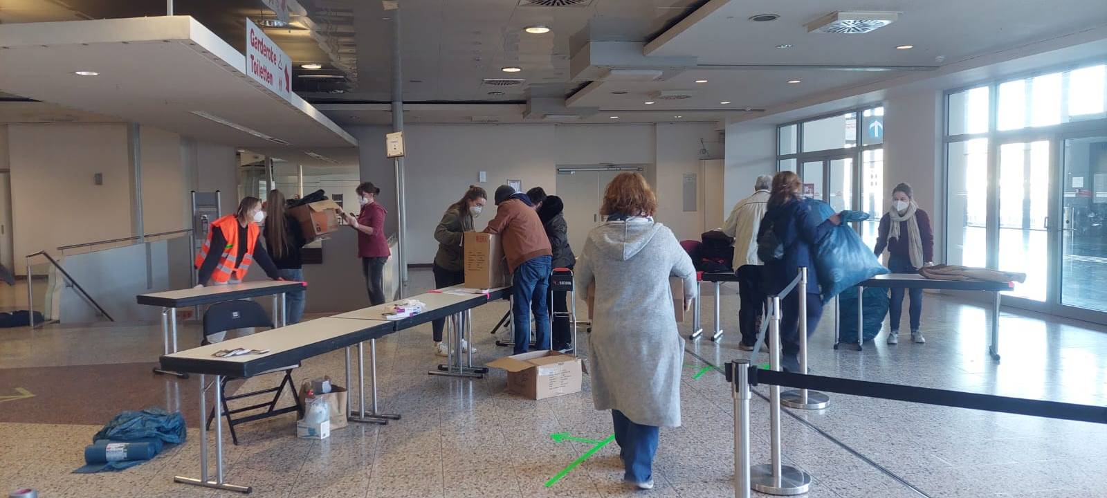 Dortmund: Erfolgreicher Spenden-Sammel-Start in der Westfalenhalle