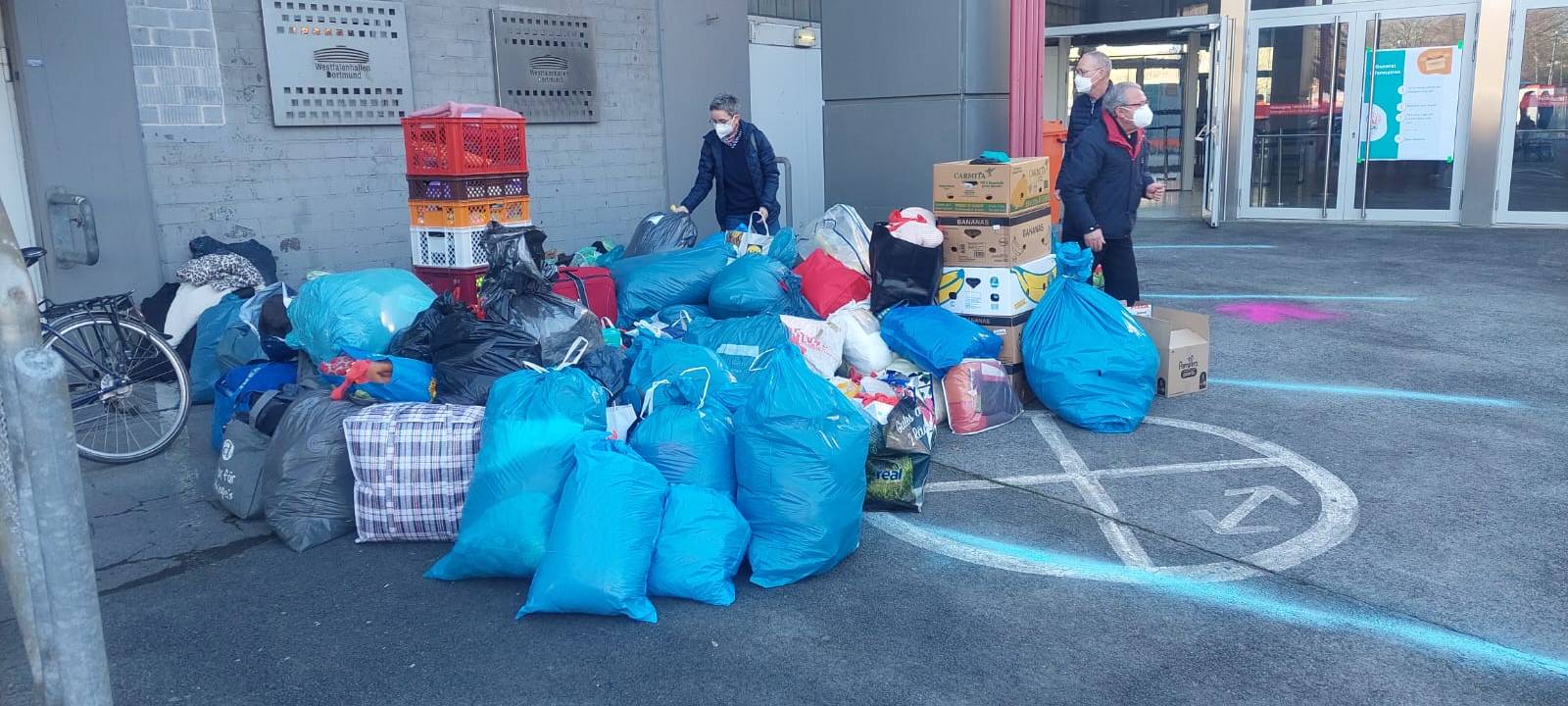 Dortmund: Erfolgreicher Spenden-Sammel-Start in der Westfalenhalle