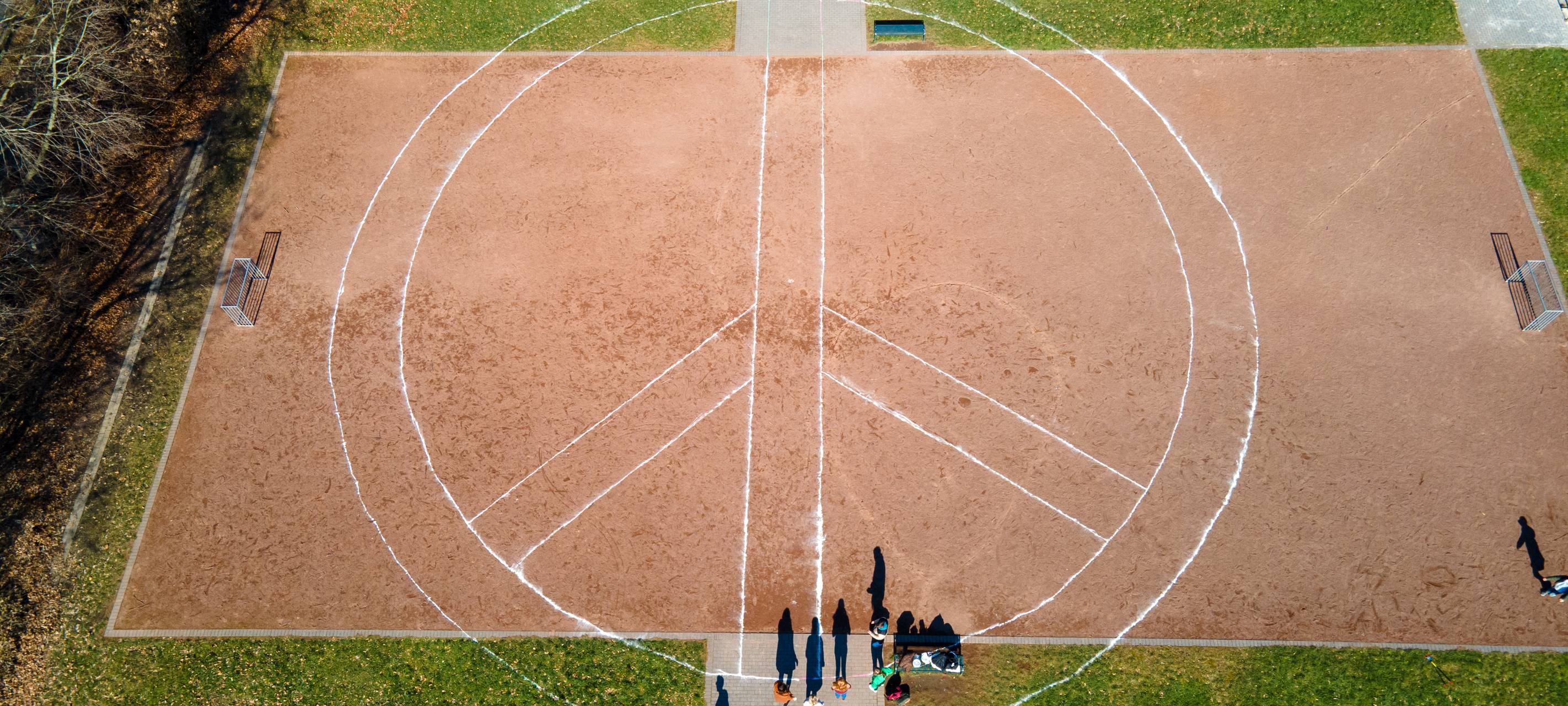 Friedensaktion in Dortmund