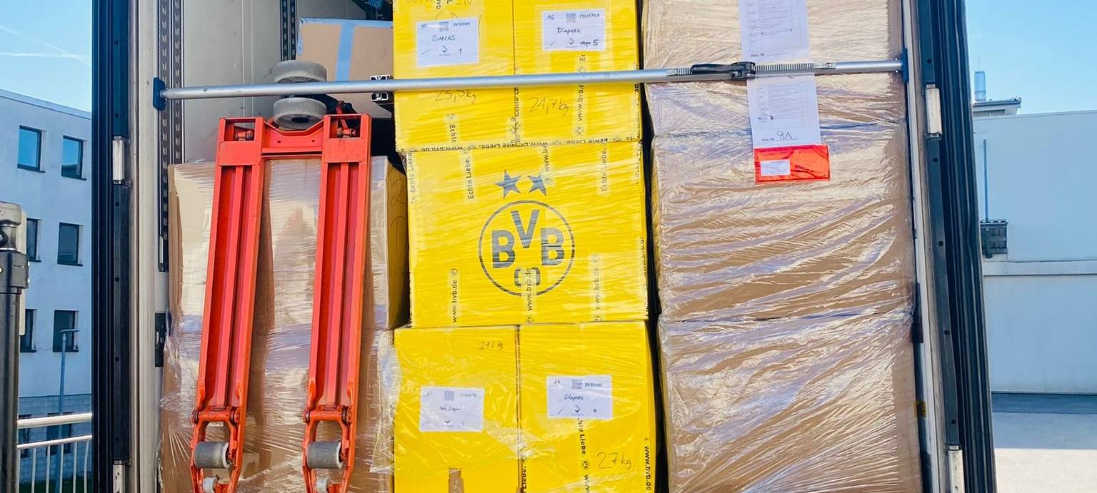 Dortmunder Hilfstransport erreicht Ukrainisches Waisenhaus