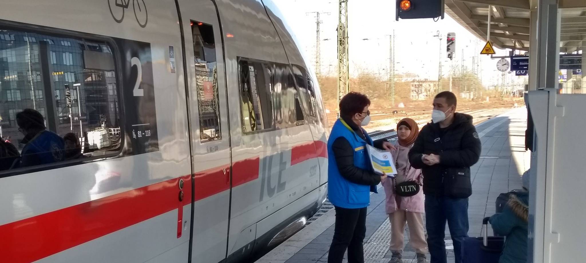 Dortmunder Bahnhofsmission empfängt Menschen aus Ukraine