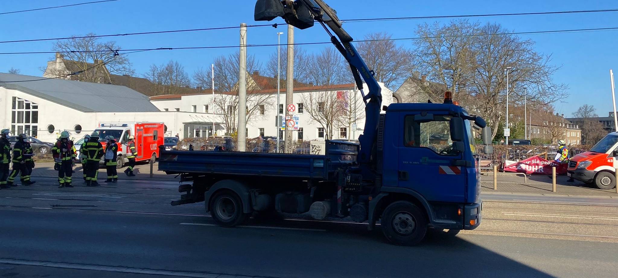 Dortmund: LKW-Unfall auf dem Körner Hellweg