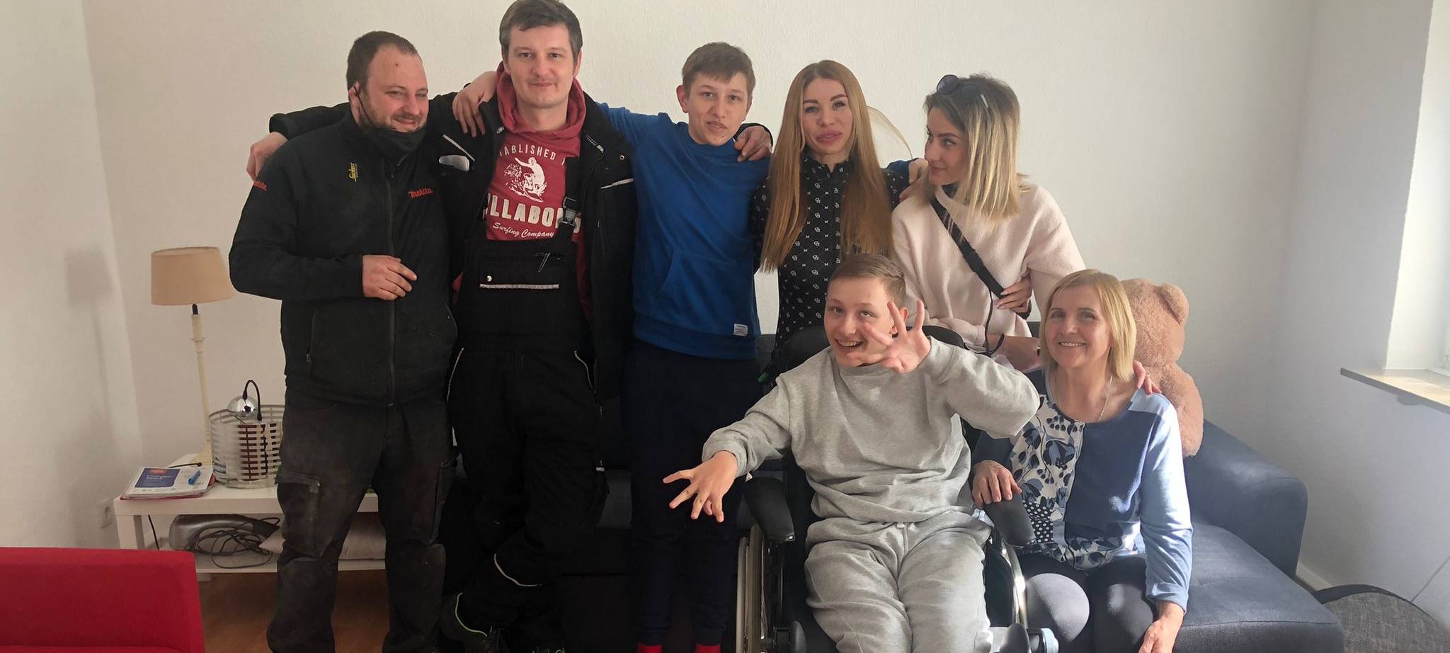 Dortmunder nimmt Familie aus Ukraine auf