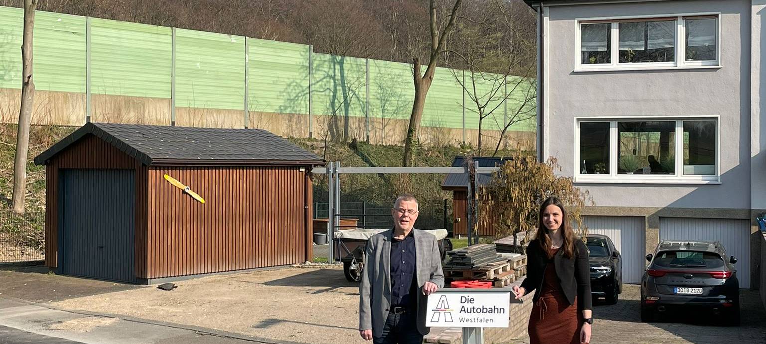 Dortmund: Modernisierung der A45-Lärmschutzwände