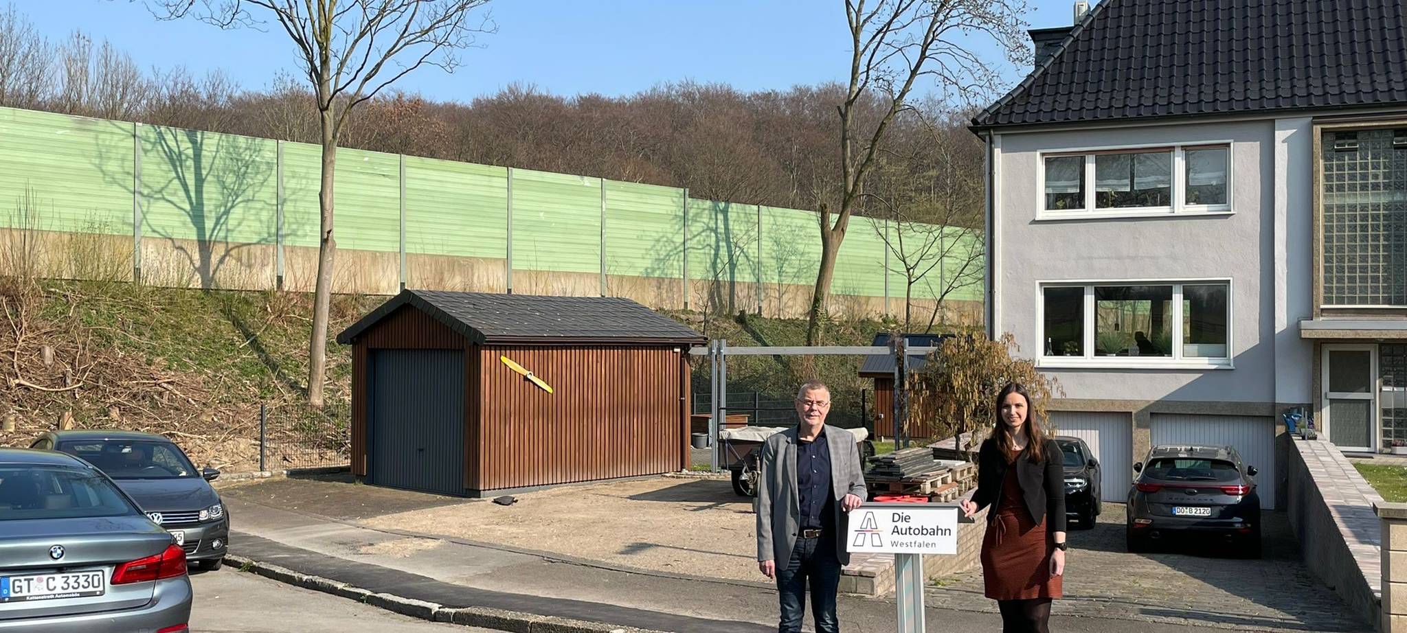 Dortmund: Modernisierung der A45-Lärmschutzwände