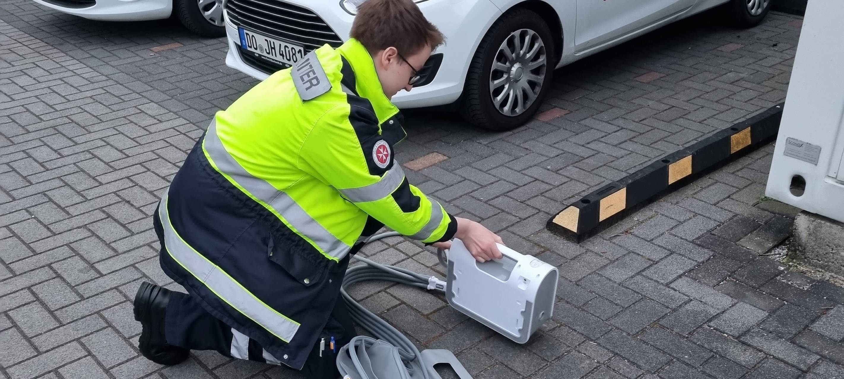 Helden der Frühschicht: Johanniter in Dortmund