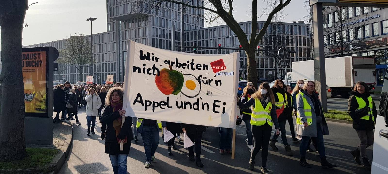 Verdi Streik 30.3. Kitas