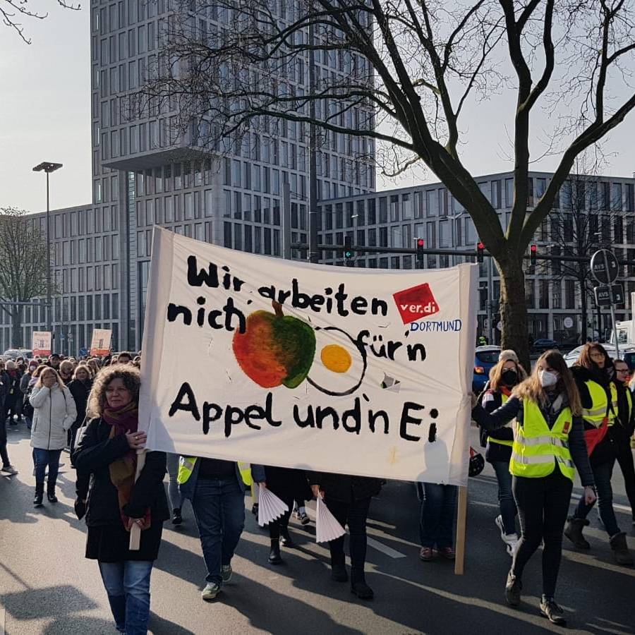 Verdi Streik 30.3. Kitas