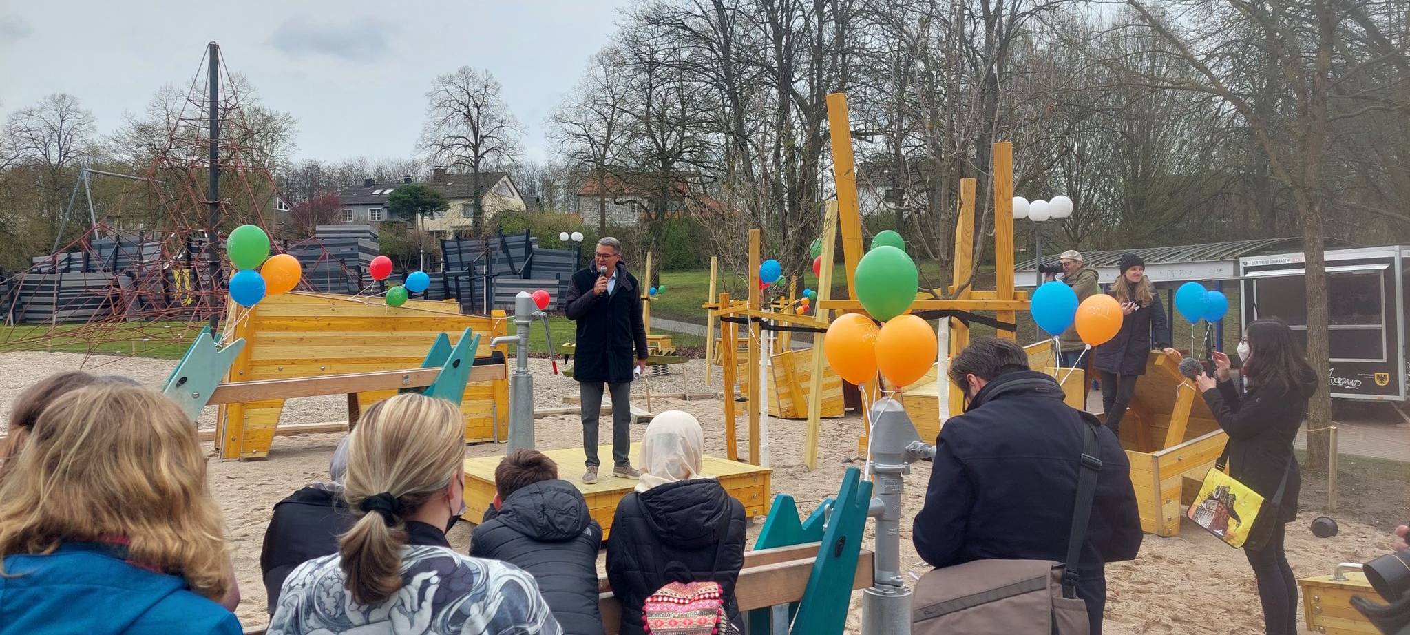 Robinsonspielplatz im Dortmunder Westfalenpark wieder geöffnet