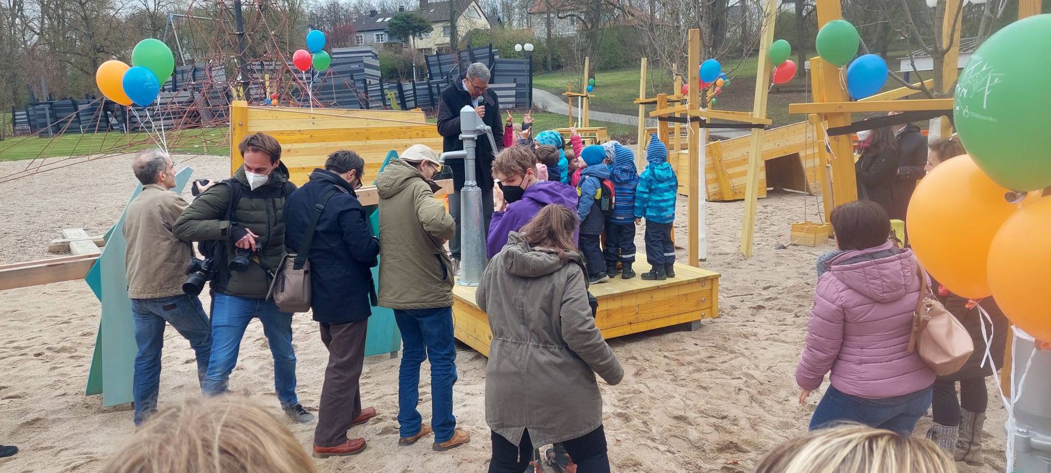 Robinsonspielplatz im Dortmunder Westfalenpark wieder geöffnet