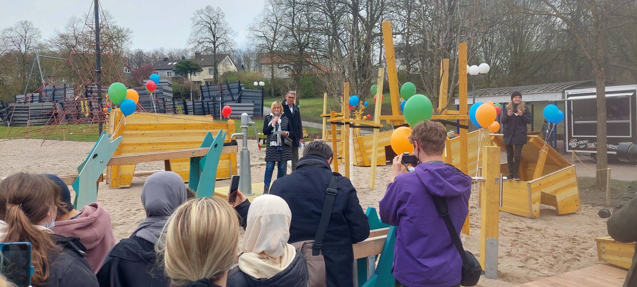 Robinsonspielplatz im Dortmunder Westfalenpark wieder geöffnet