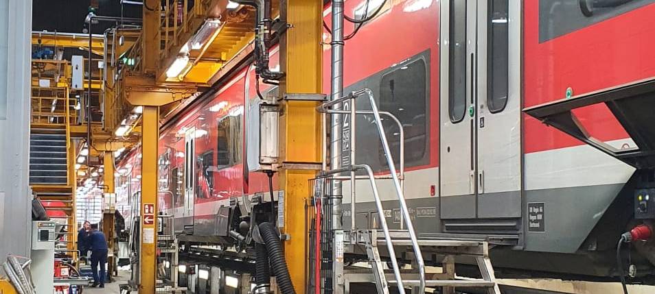 Helden der Frühschicht: DB Regio-Werkstatt in Dortmund