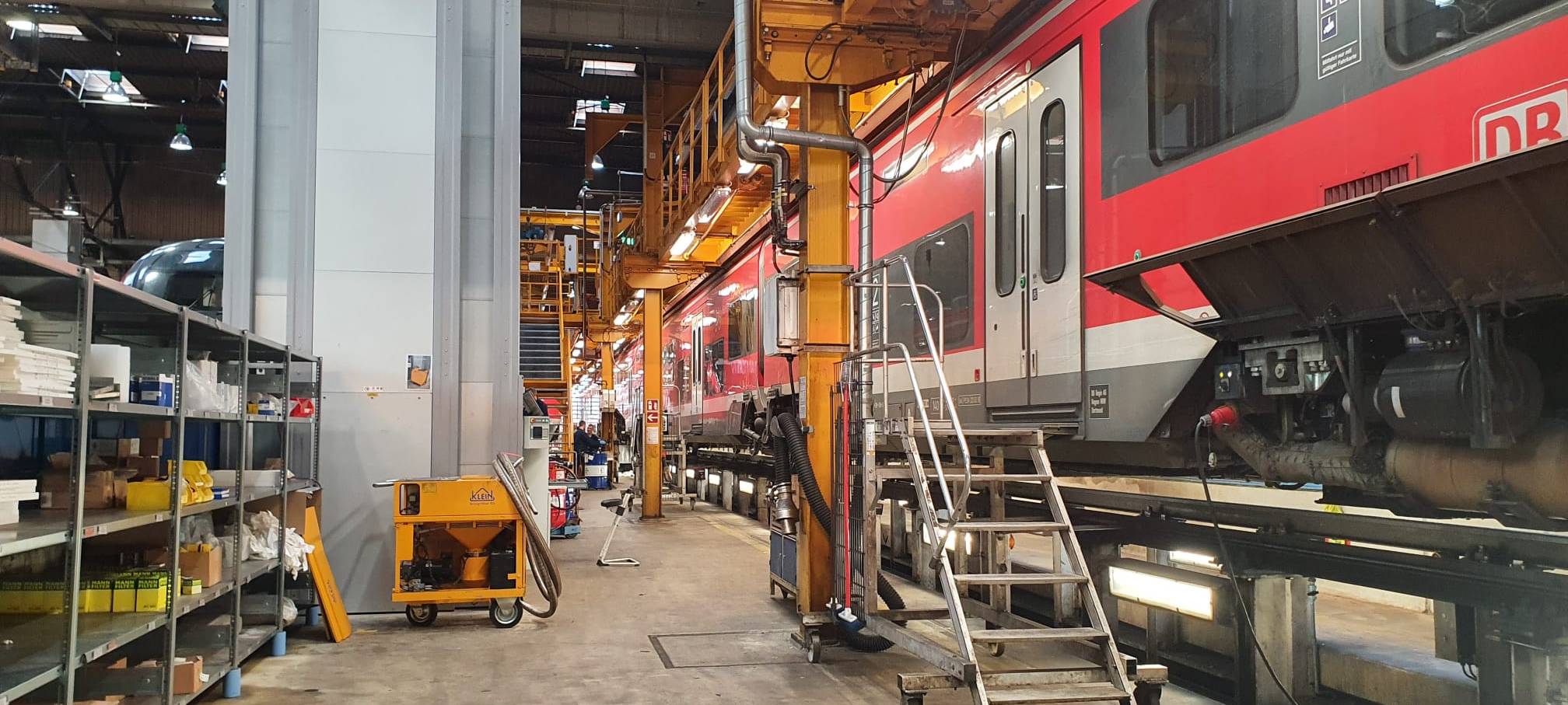 Helden der Frühschicht: DB Regio-Werkstatt in Dortmund