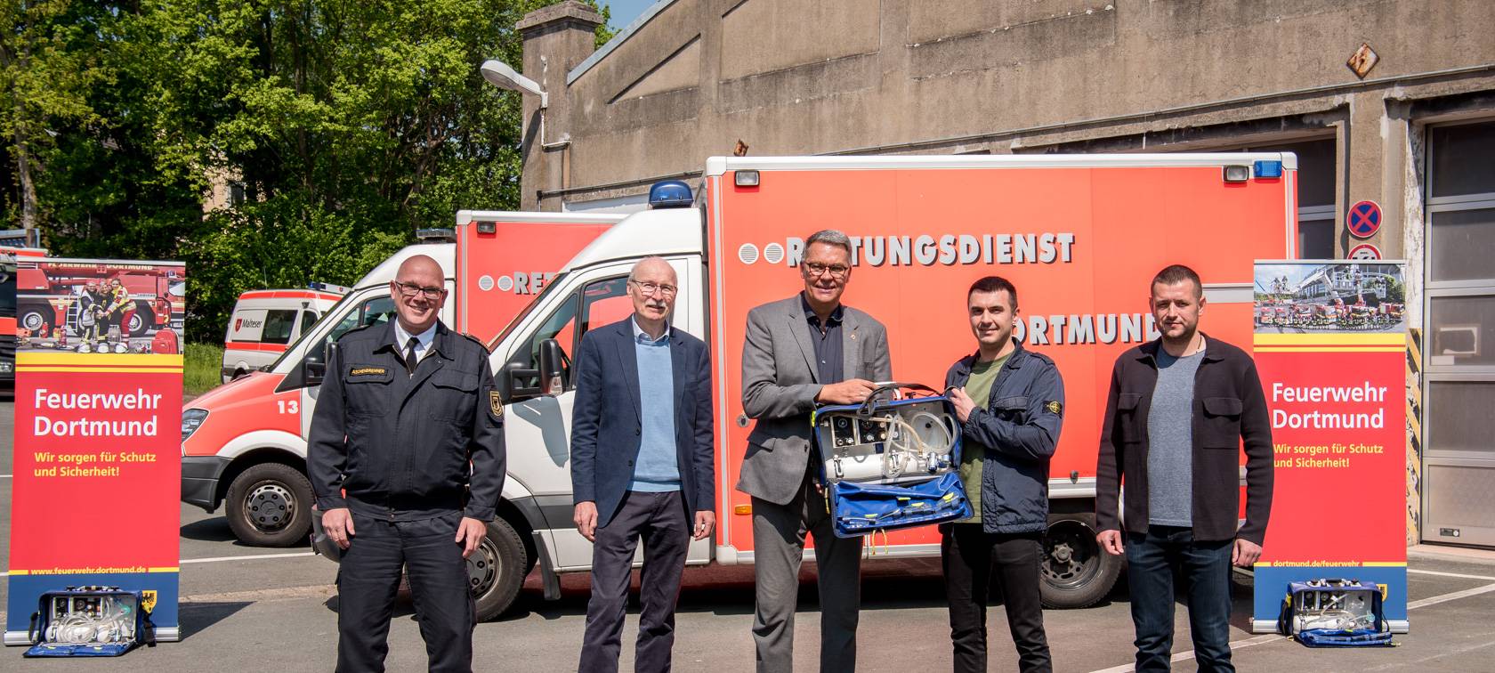 Dortmund spendet Rettungswagen an Ukraine