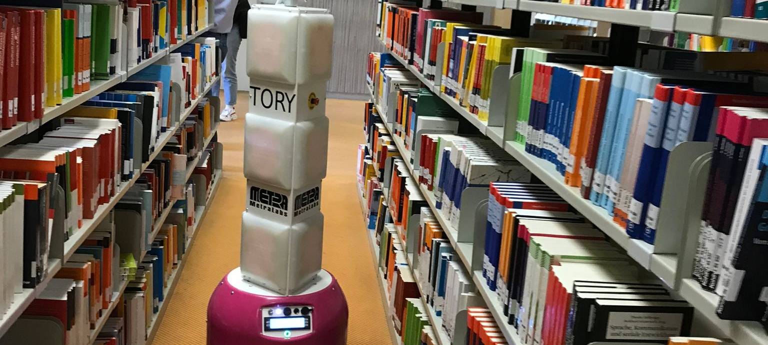 TU Dortmund: Roboter in der Bibliothek