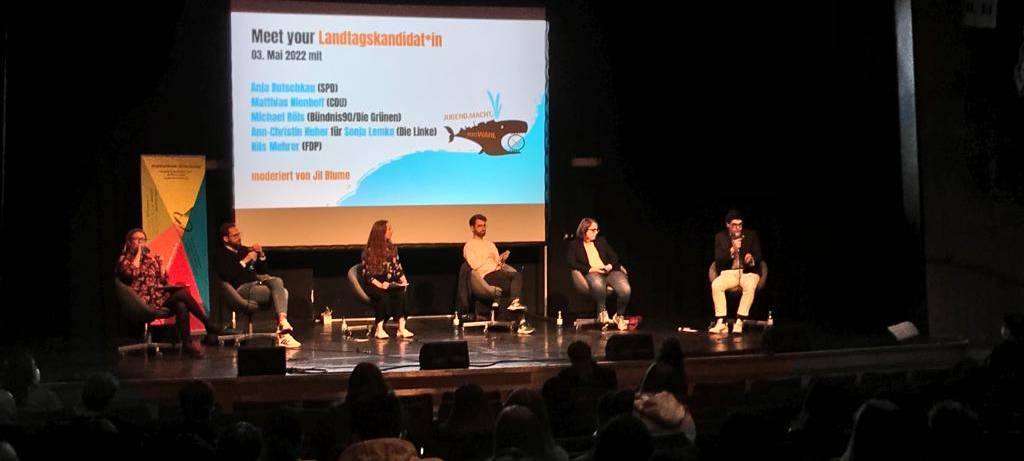 Landtagswahl: U18-Wahl: Podiumsdiskussion in Dortmund