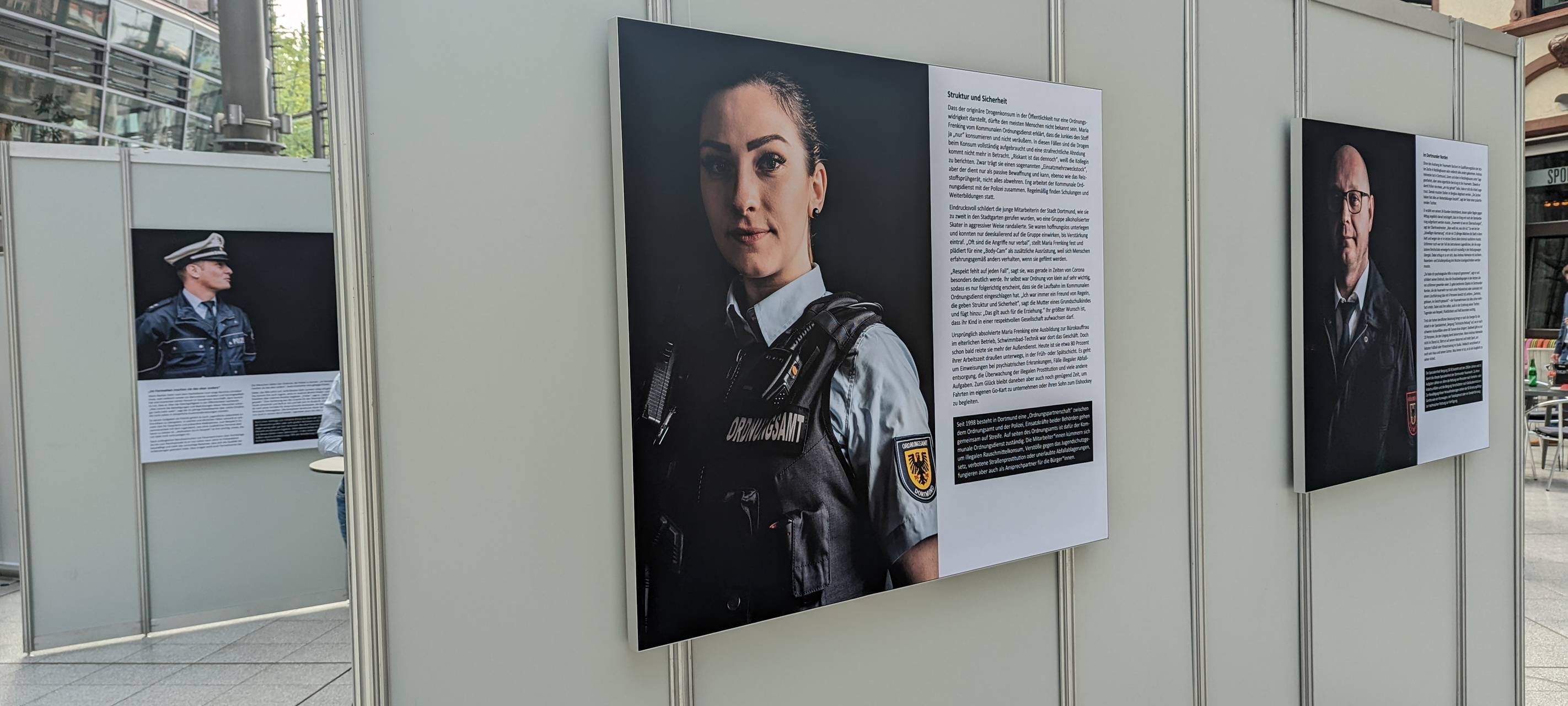 Gewalt gegen Beamte in Dortmund - Emotionale Ausstellung eröffnet in der Berswordthalle