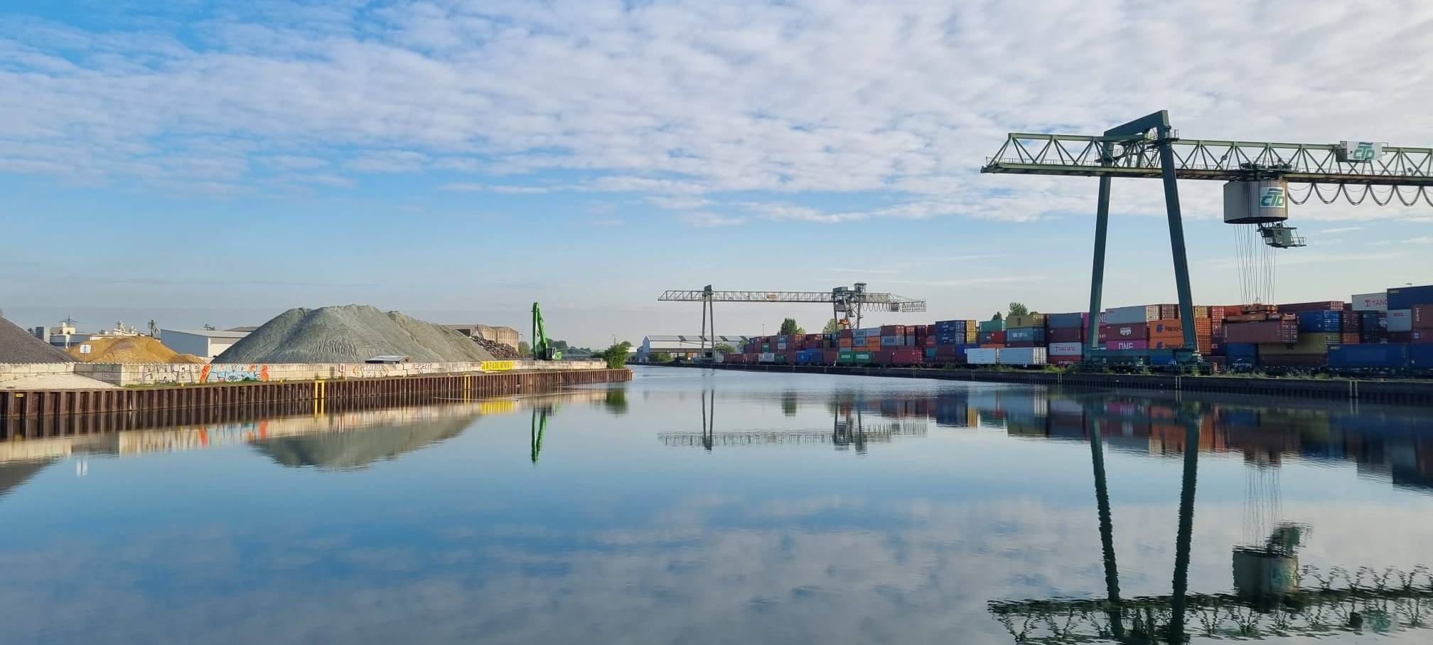 Helden der Frühschicht am Dortmunder Hafen