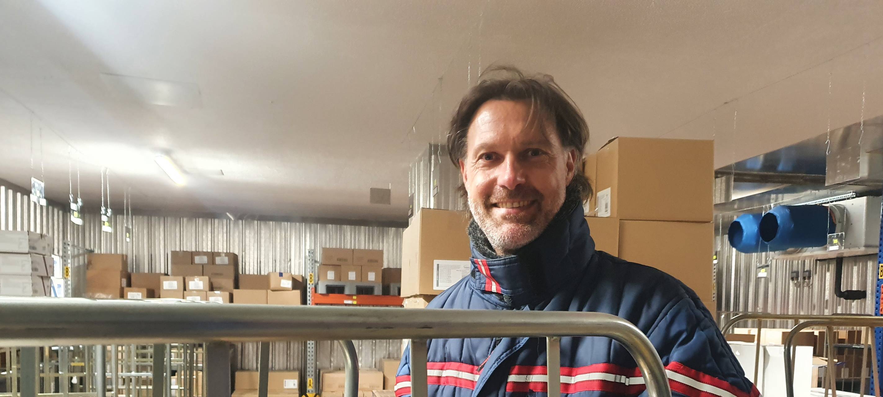 Helden der Frühschicht: Zentrallager des Studierendenwerks für die Hochschulmensa