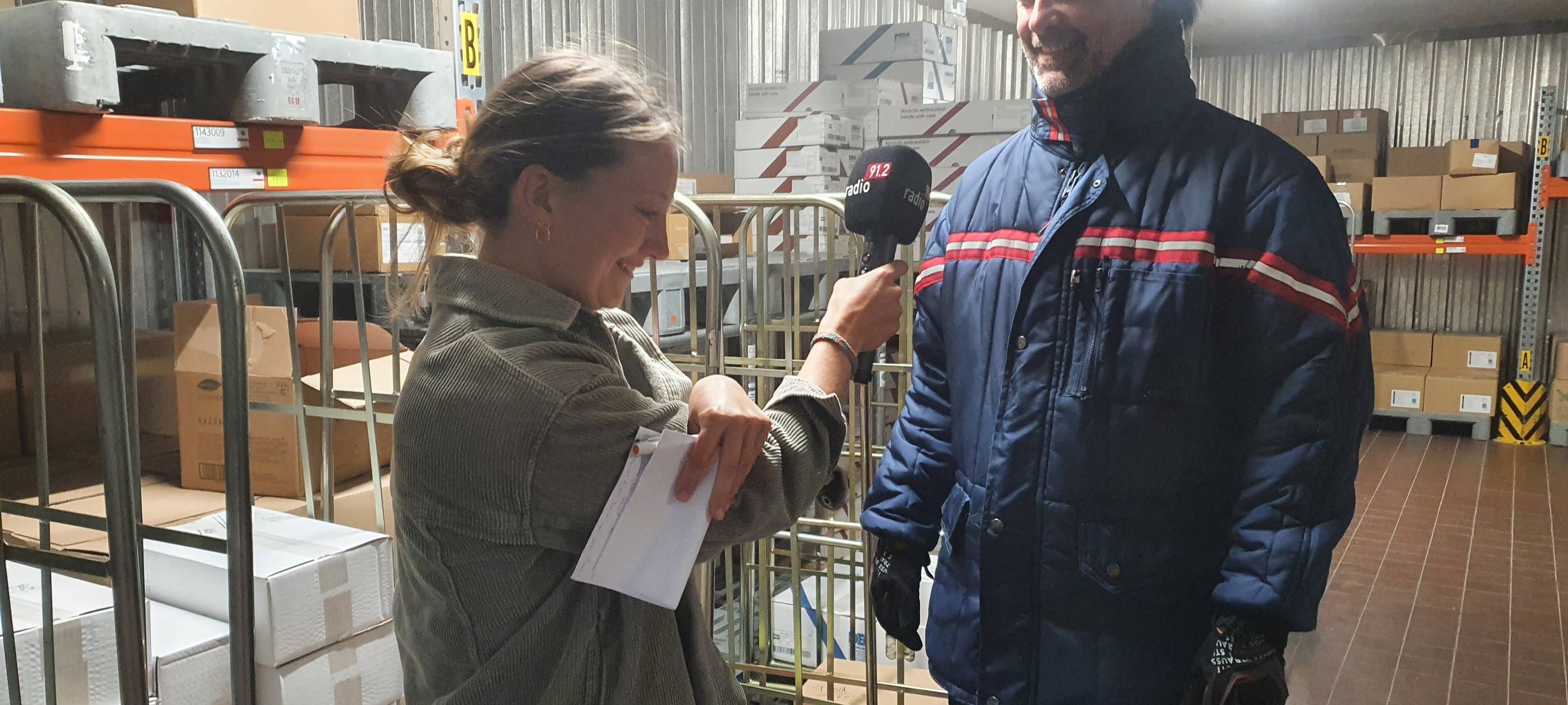 Helden der Frühschicht: Zentrallager des Studierendenwerks für die Hochschulmensa