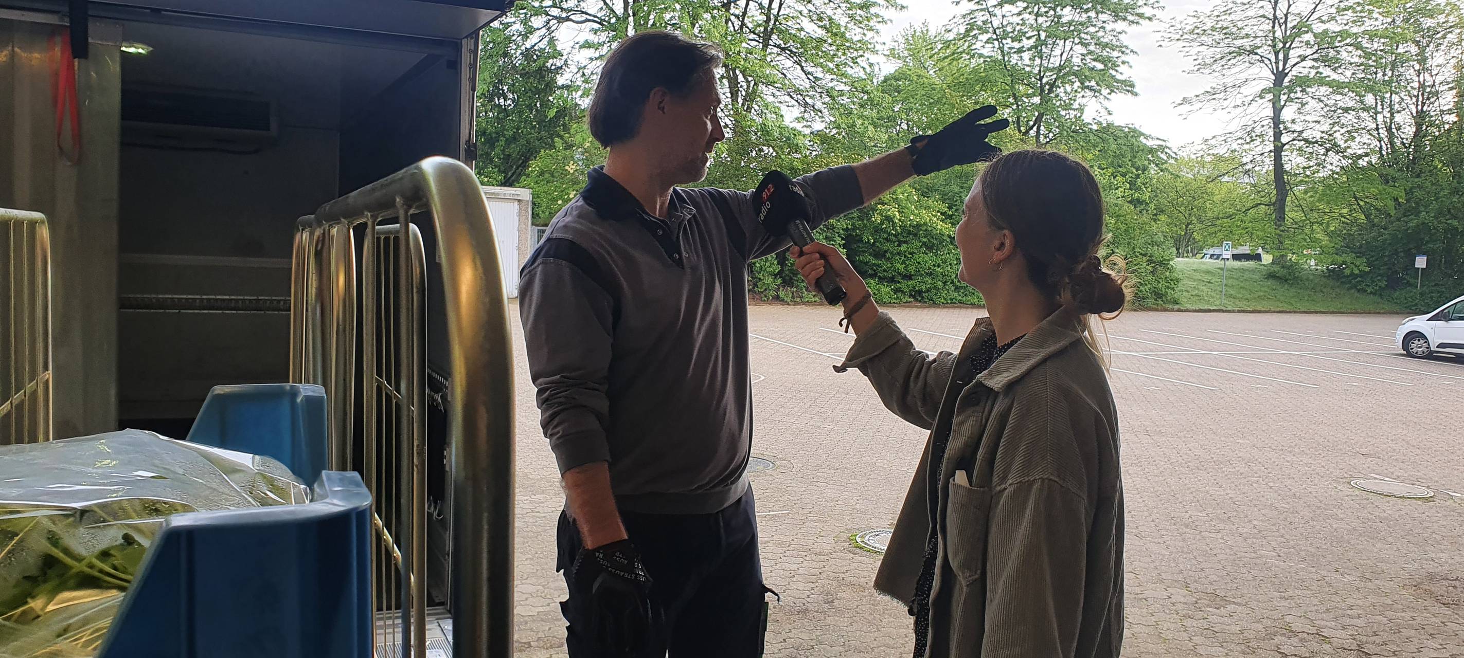 Helden der Frühschicht: Zentrallager des Studierendenwerks für die Hochschulmensa