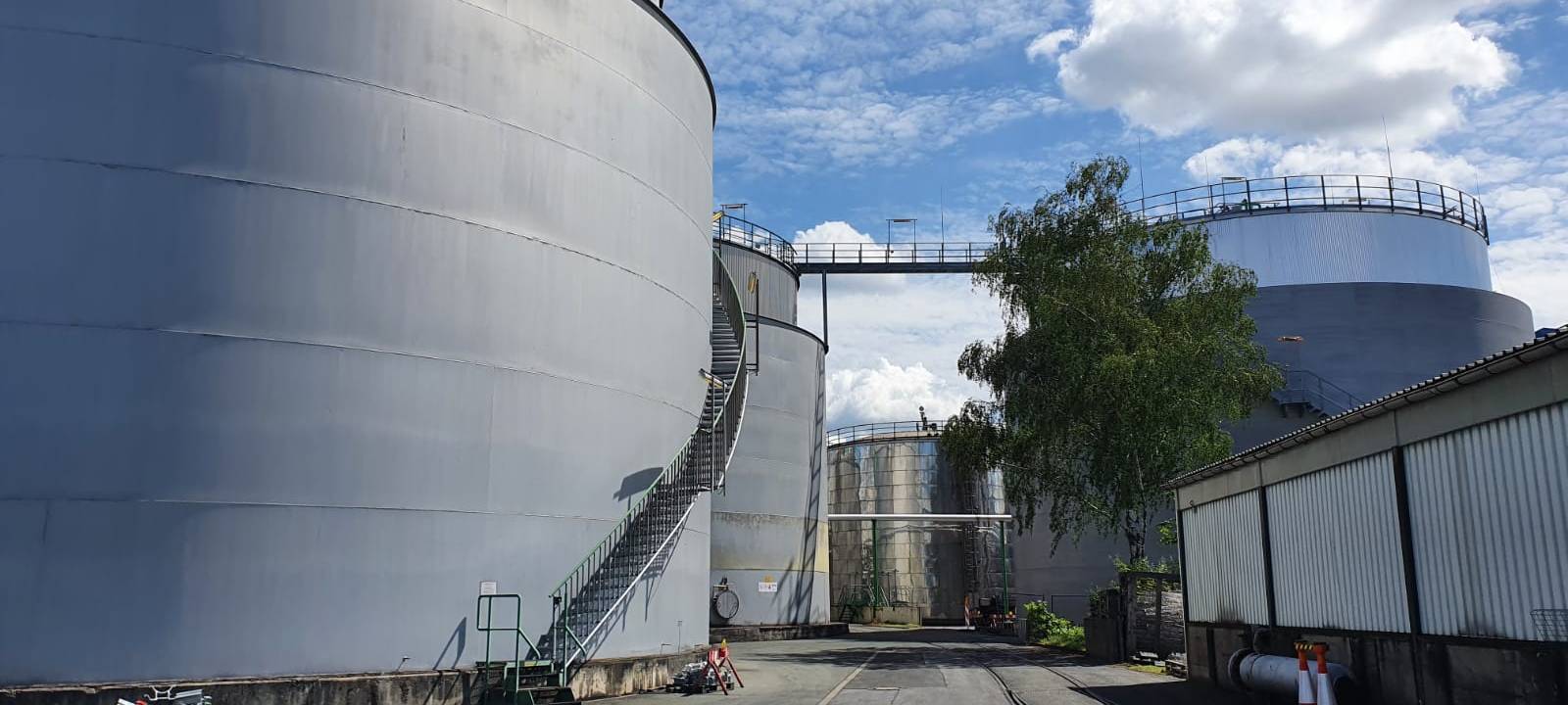 Gasrußwerke am Dortmunder Hafen