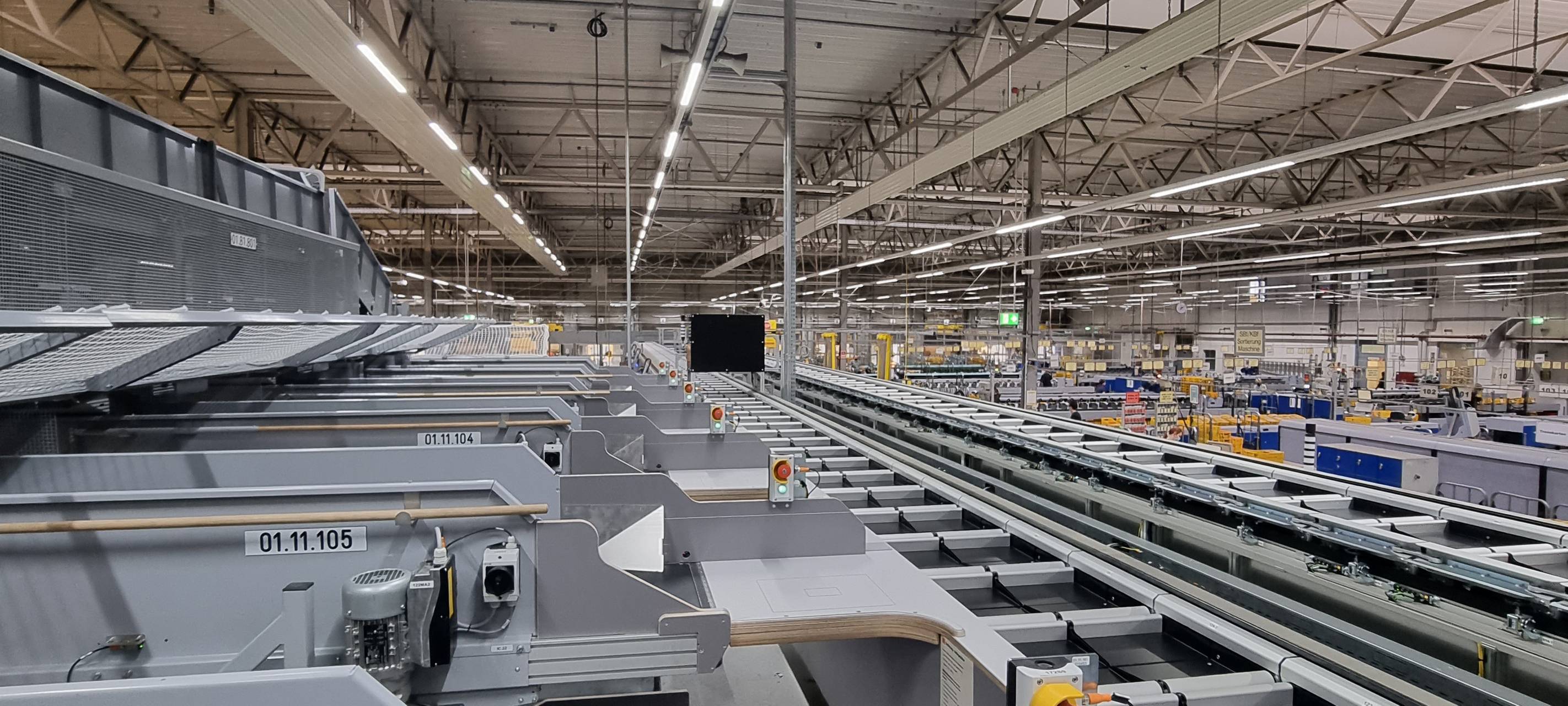 Helden der Frühschicht: Briefzentrum Dortmund