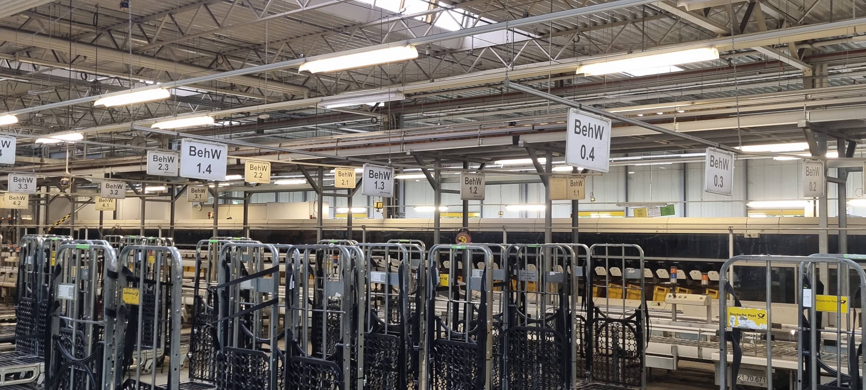 Helden der Frühschicht: Briefzentrum Dortmund