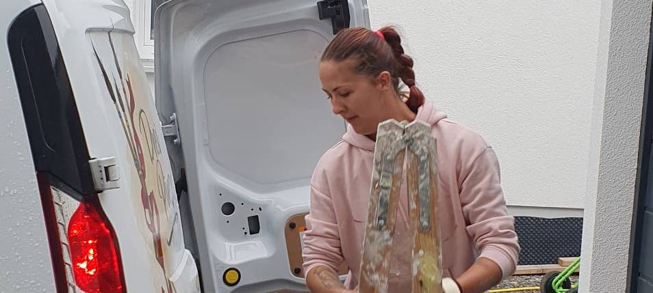 #Ausbildungklarmachen: Junge Malermeisterin gründet eigenen Betrieb