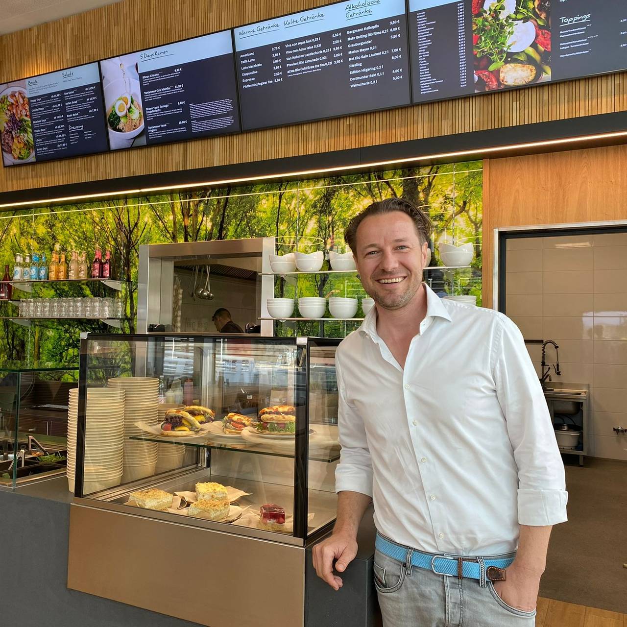 Sascha Nies, gelernter Koch aus Dortmund.