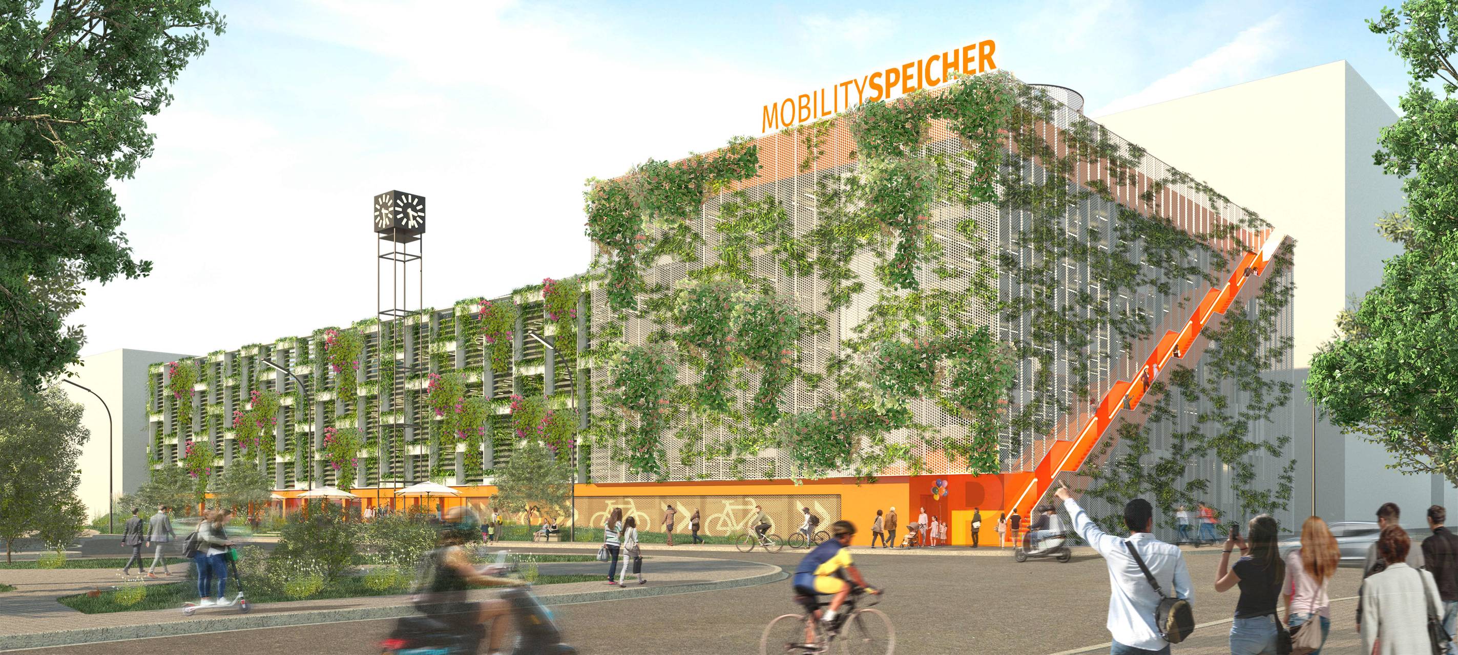 Hafenquartier Speicherstraße bekommt grüne Quartiersgarage