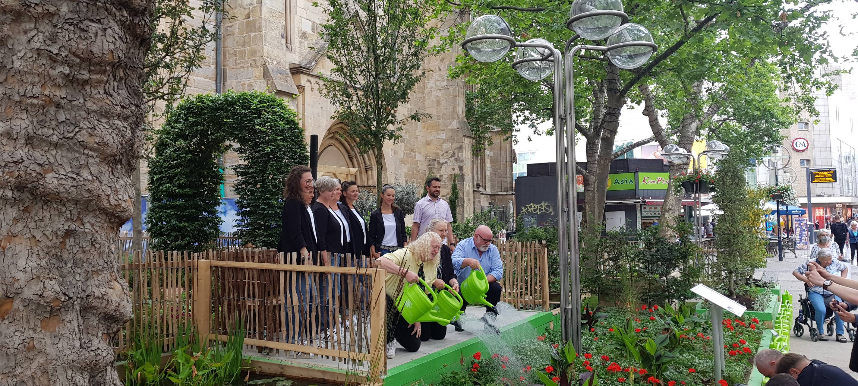 Paradiesgarten an der Reinoldikirche