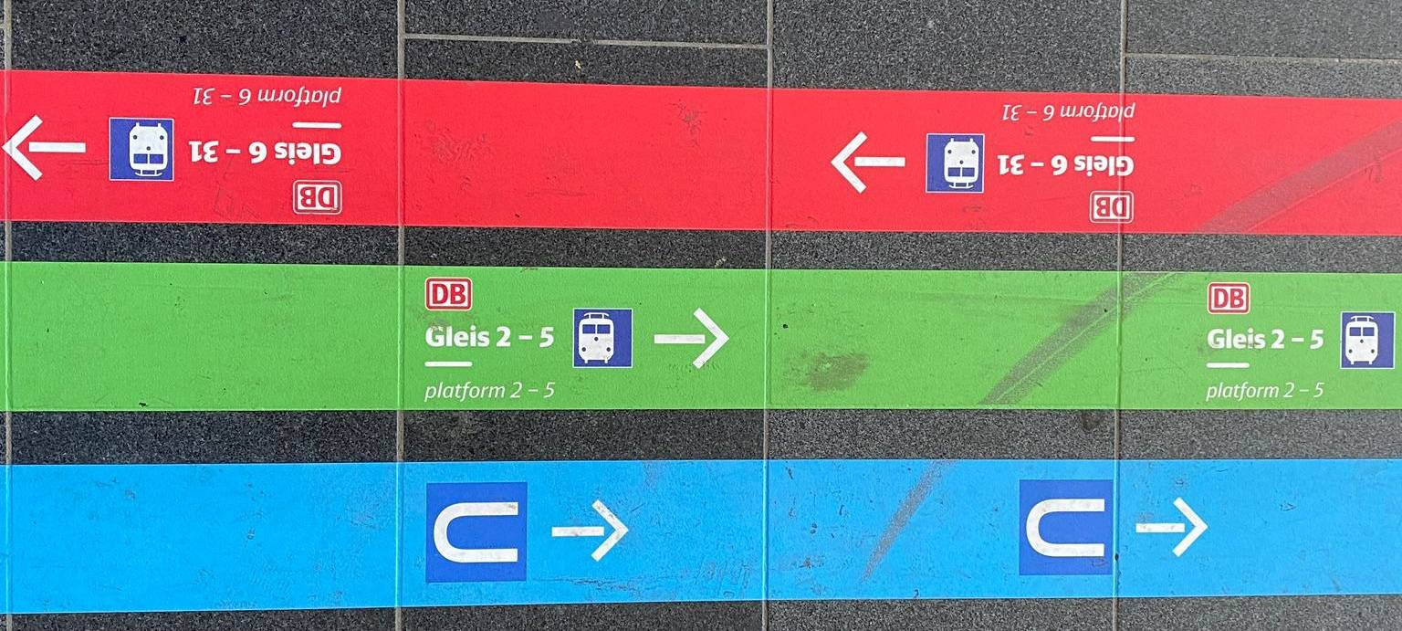 Mehr Orientierung: Neue Leitlinien im Dortmunder Hauptbahnhof