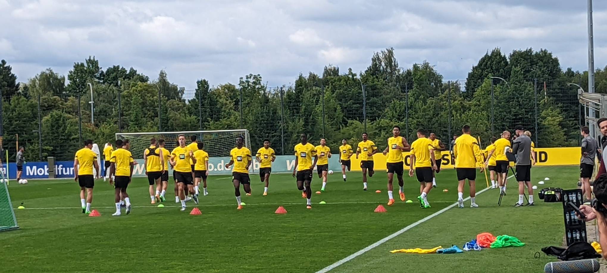 BVB: Nico Schulz beim öffentlichen Training