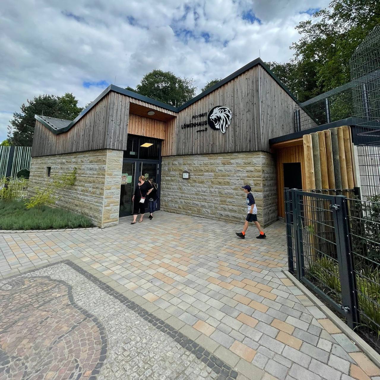 Löwengehege Dortmunder Zoo