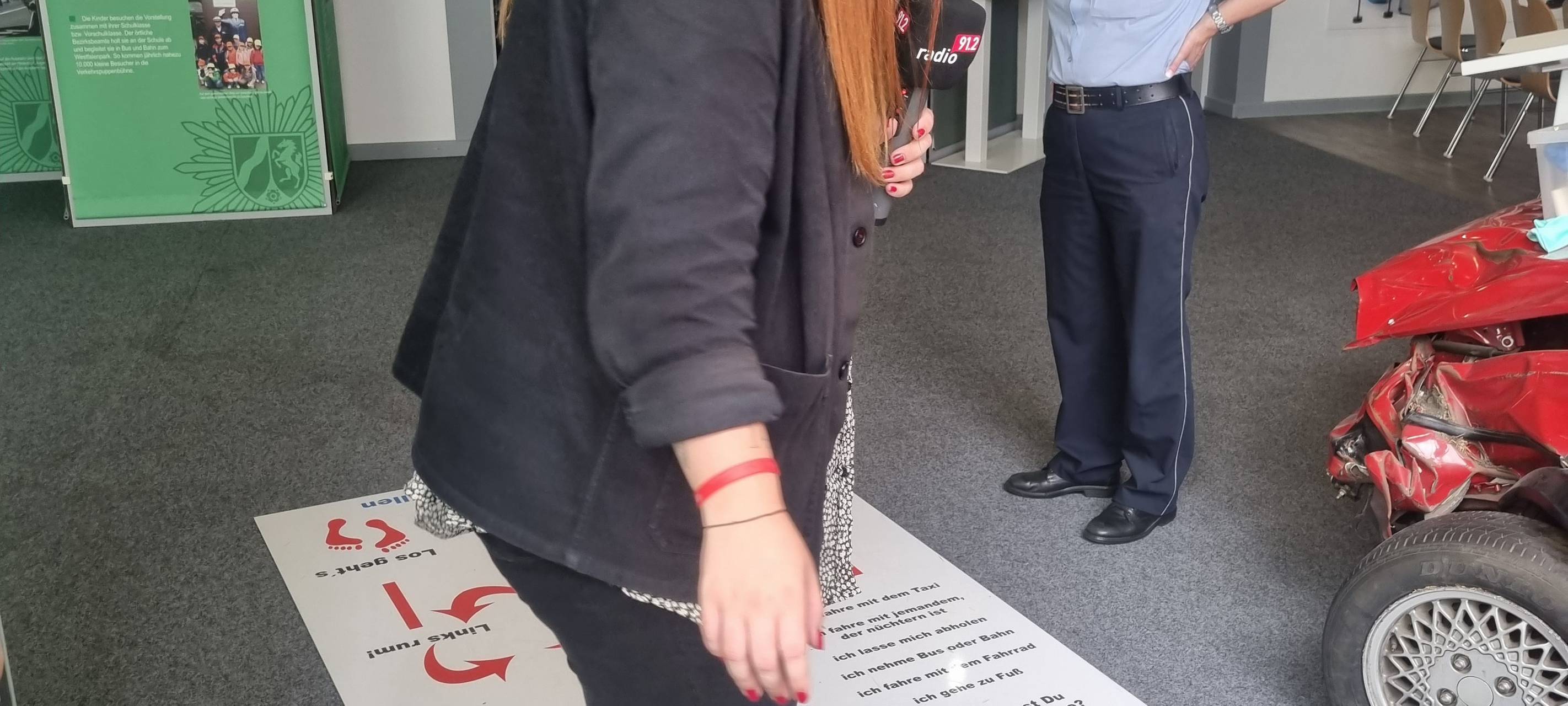 DOrtmunder Polizei startet Aufklärung mit Promille-Brille.