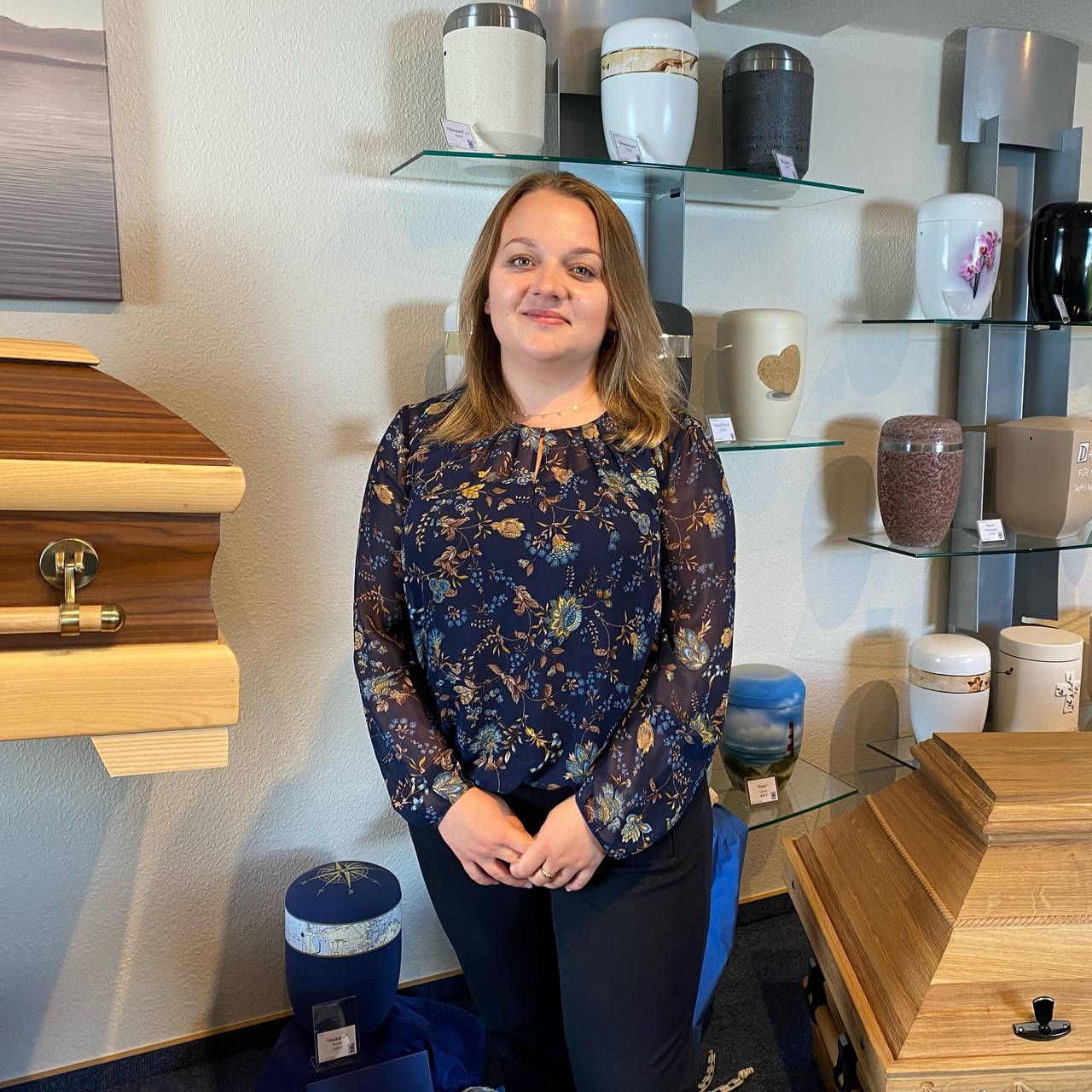 Julija Mamberger ist Bestatterin aus Dortmund.