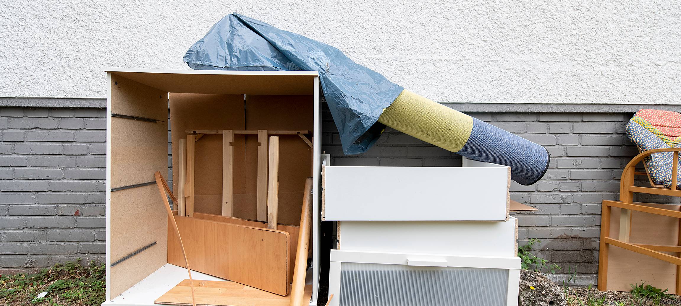 EDG: Sperrmüll in Aplerbeck liegen geblieben