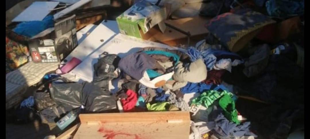 Sperrmüll-Frust in Scharnhorst: Viel Müll bleibt liegen