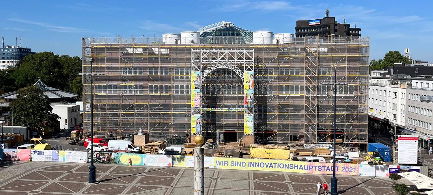So weit ist die Rathaussanierung in Dortmund