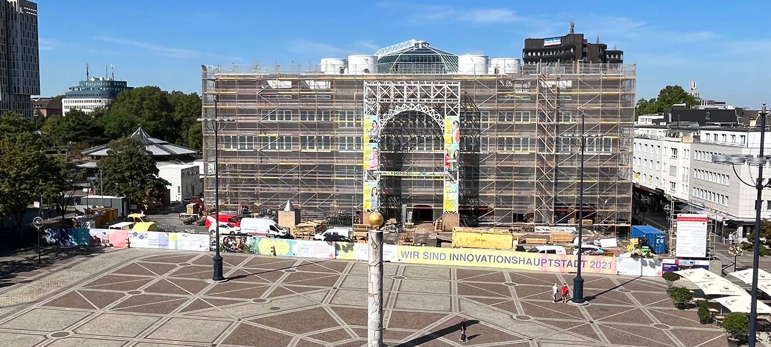 So weit ist die Rathaussanierung in Dortmund