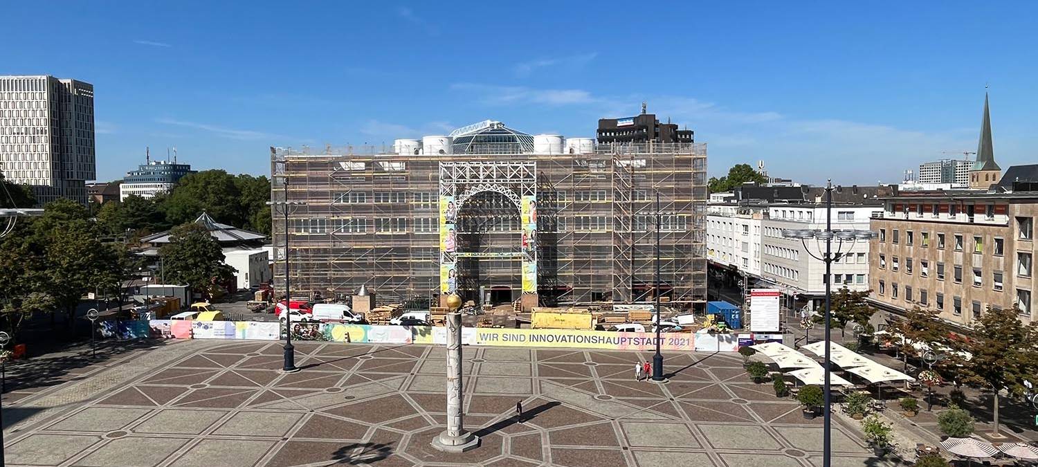 So weit ist die Rathaussanierung in Dortmund