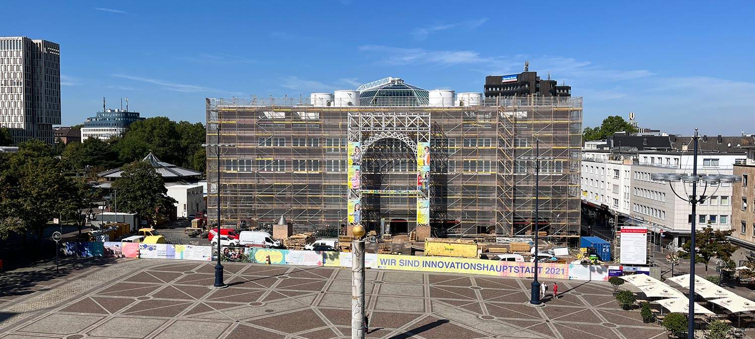So weit ist die Rathaussanierung in Dortmund