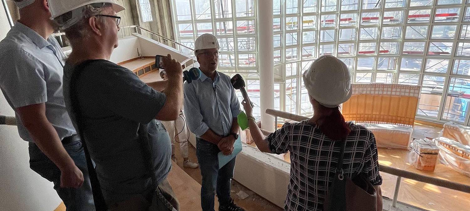 So weit ist die Rathaussanierung in Dortmund