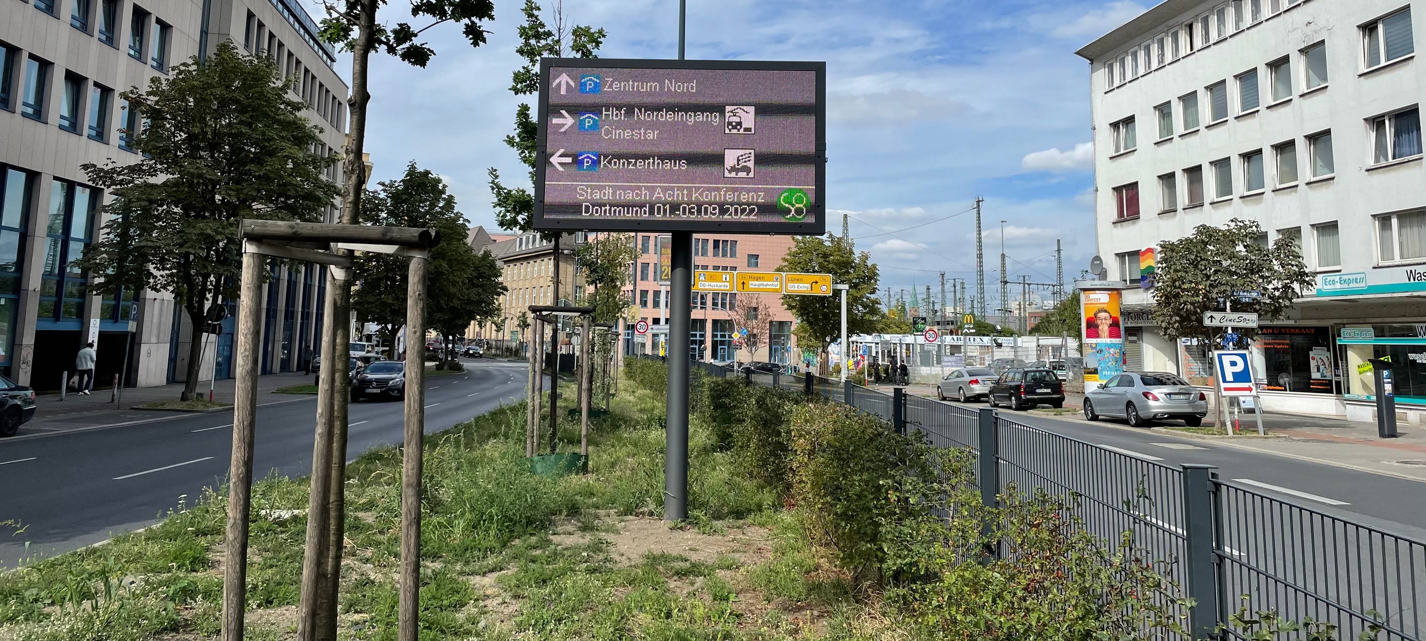 Dortmunder Parkleitsystem ist immer noch nicht ganz fertig